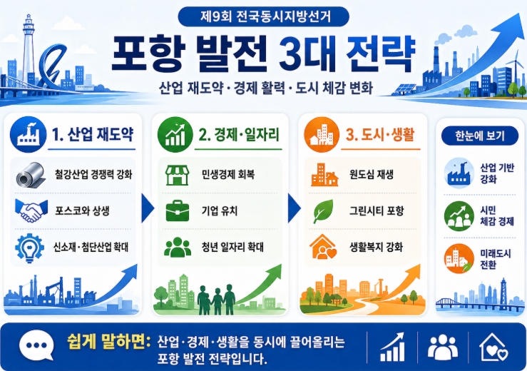 박용선 포항시장 당선자 프로필&middot;공약 총정리