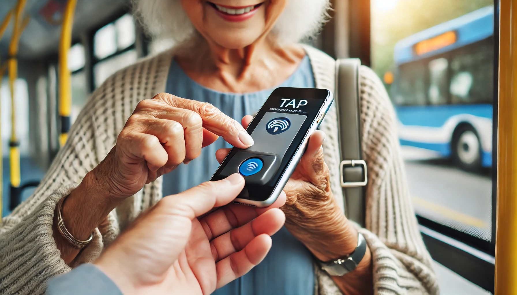 시니어를 위한 스마트폰 교통카드 사용법