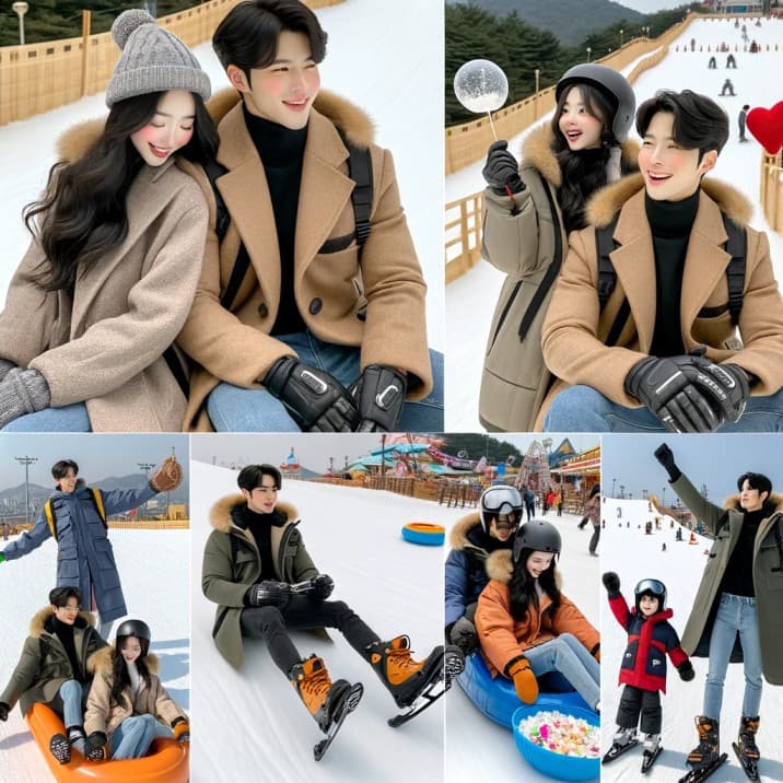 여의도 눈썰매장