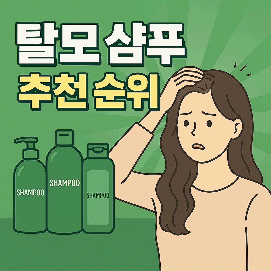 [2025년 최신] 탈모샴푸 추천 TOP10