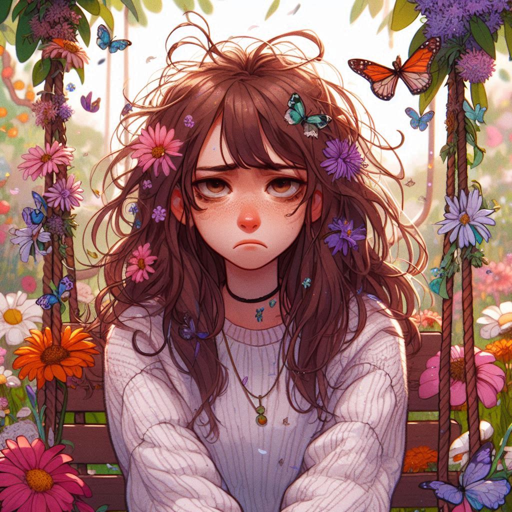 표정이 안좋은 여성