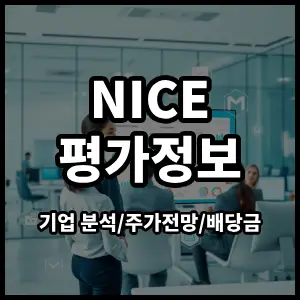 NICE평가정보주식