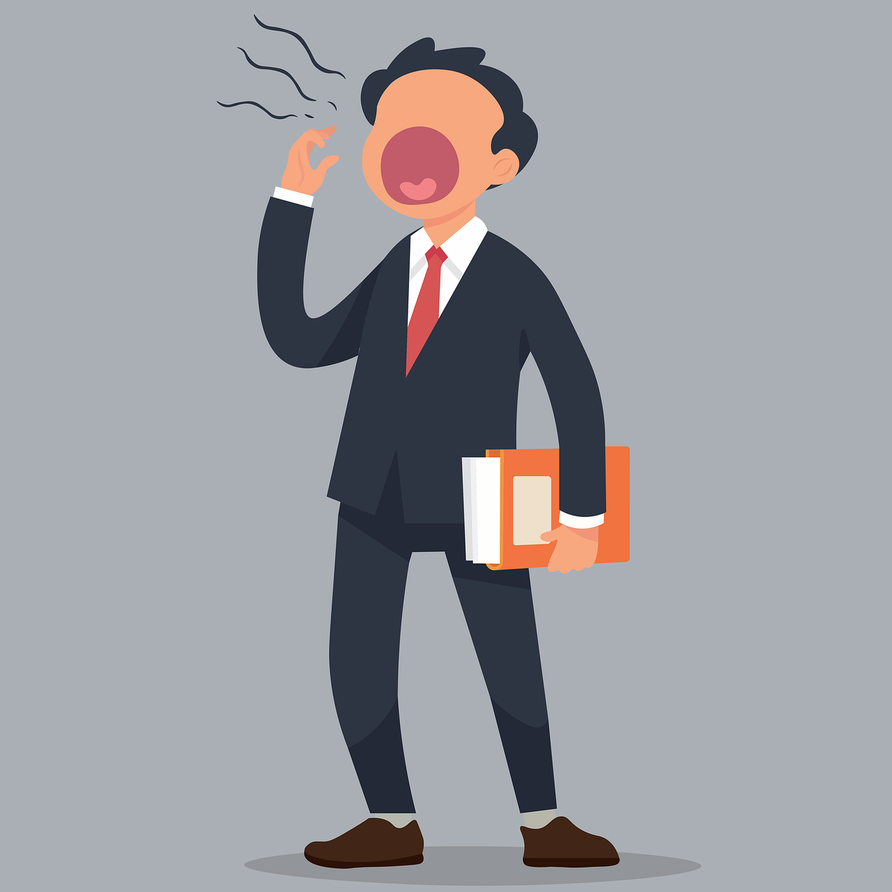 피곤하지 않은데 하품이 계속 나오는 이유