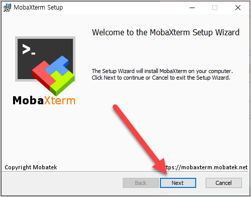mobaxterm setup