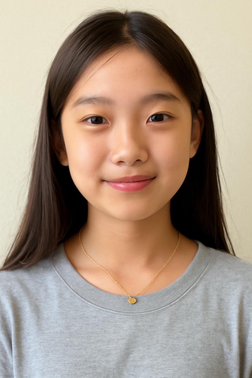 중학생 목걸이 14k