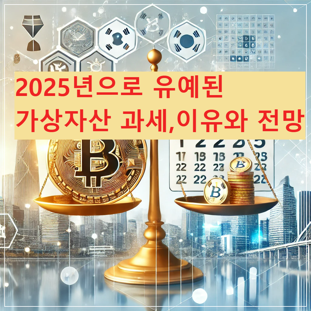 가상자산 -과세- 유예- 2025년까지- 연기-배경- 전망