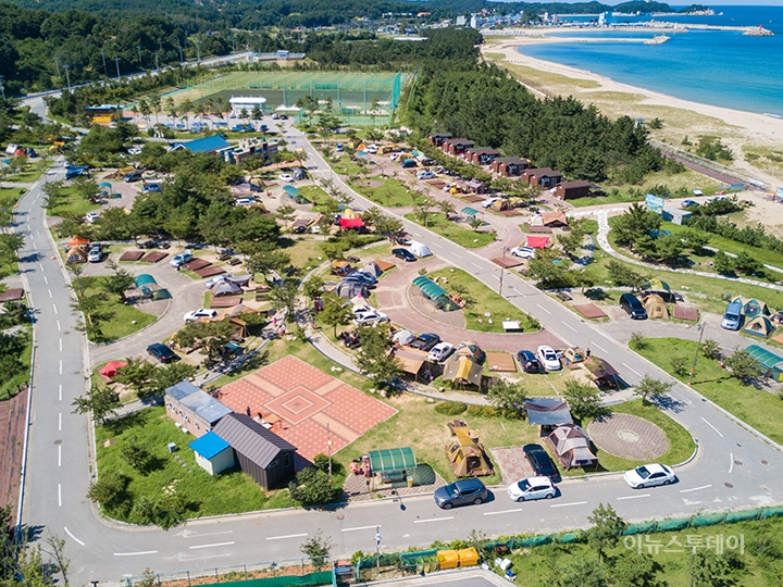 레전드 캠핑장 송지호오토캠핑장 소개