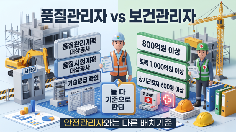 건설기술자 배치기준
