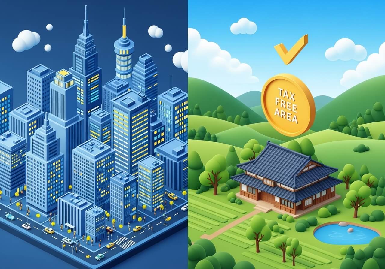 1가구 2주택 예외지역