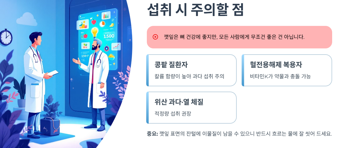 섭취 시 주의할 점