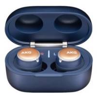 AKG 노이즈캔슬링 풀터치 컨트롤 블루투스 이어폰, AKGN400, 네이비