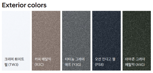 넥쏘 컬러