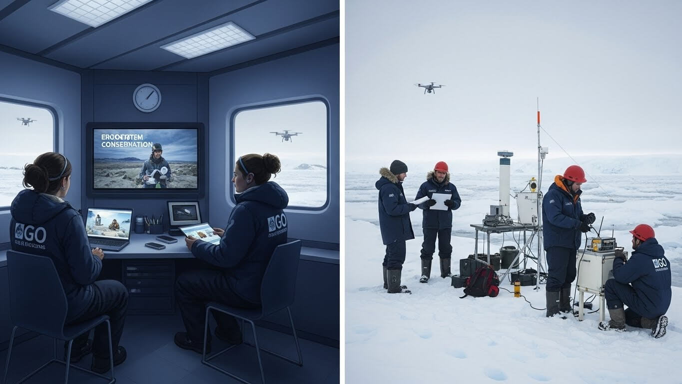 환경 NGO가 남극 연구소와 협업하는 법 관련 사진