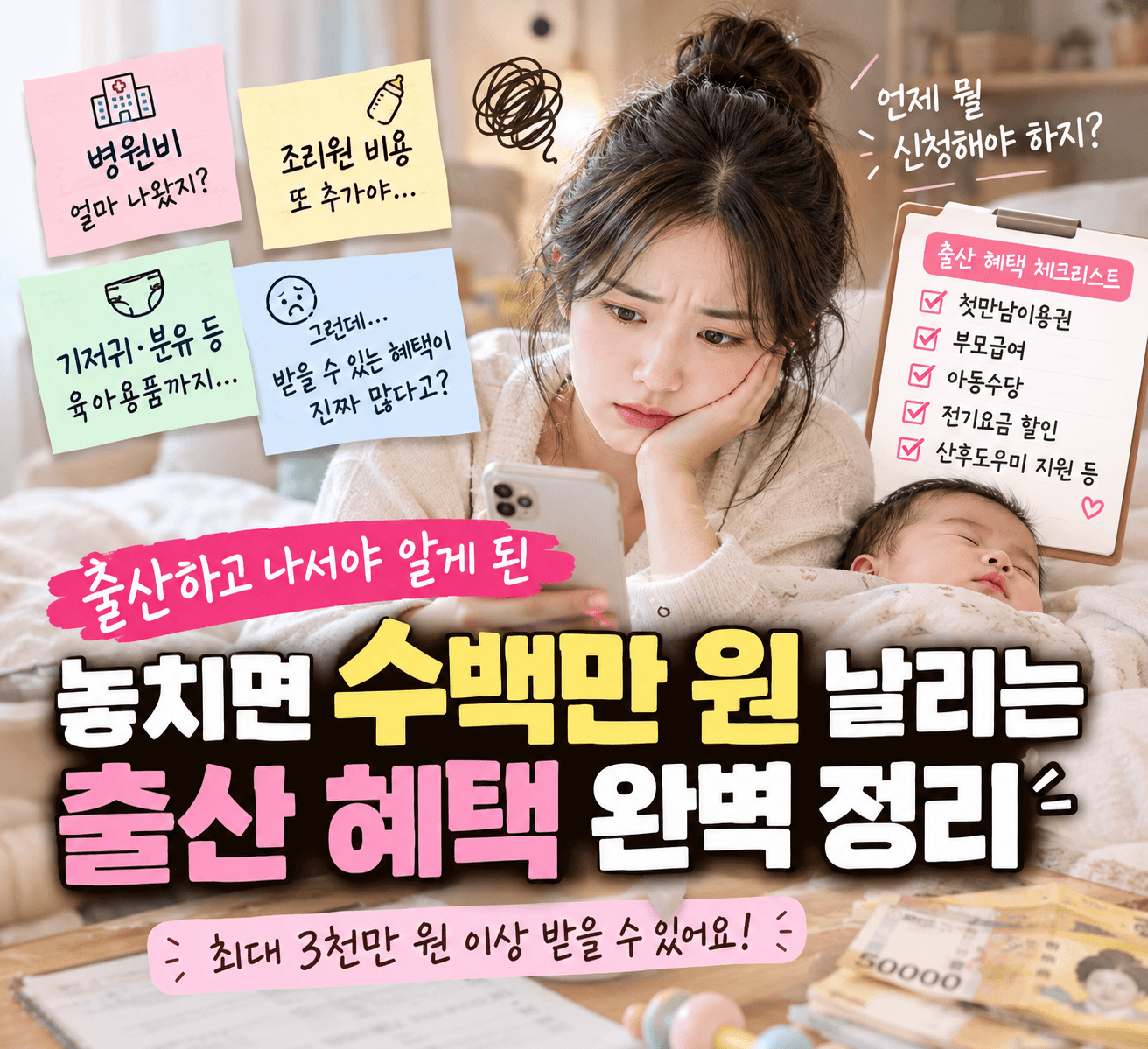 출산 지원금 총정리