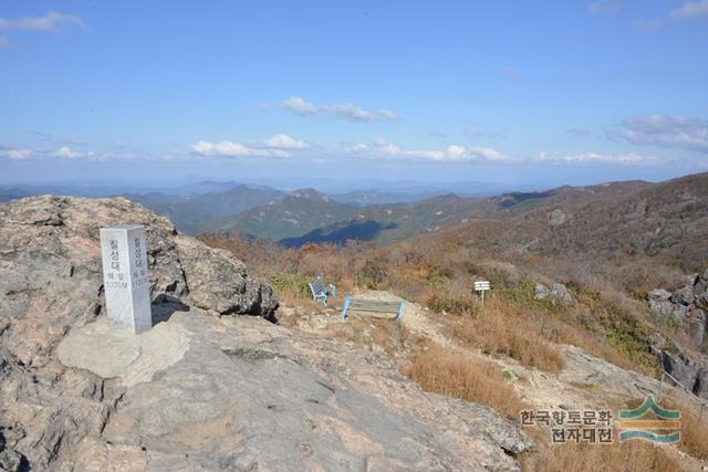 운장산 등산지도