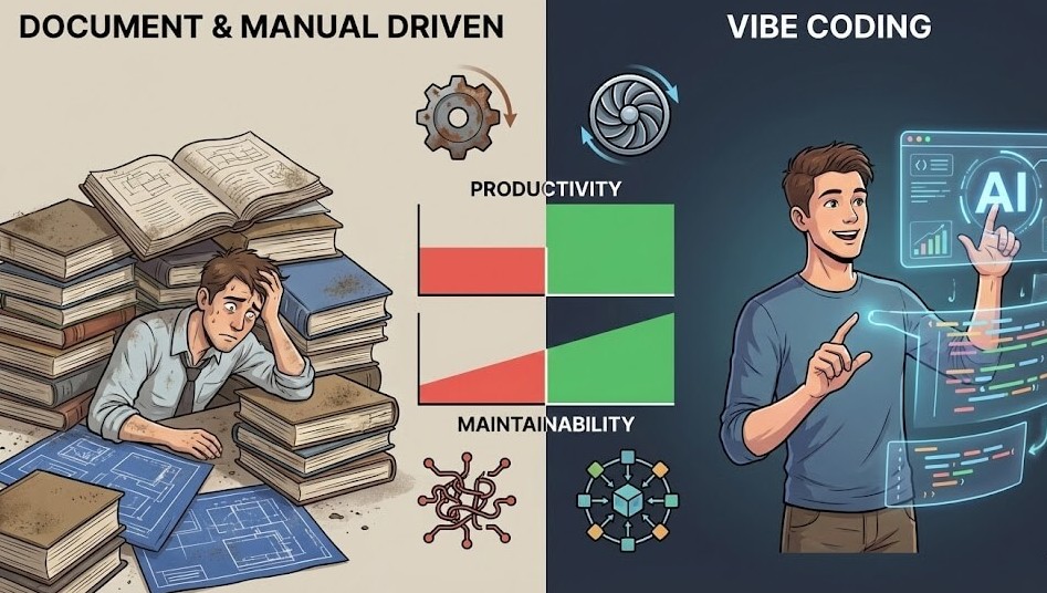 바이브코딩이 바꾸는 개발 흐름과 유지보수성, 품질 관점의 전략