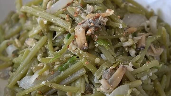 썸네일, 고구마줄기 볶음