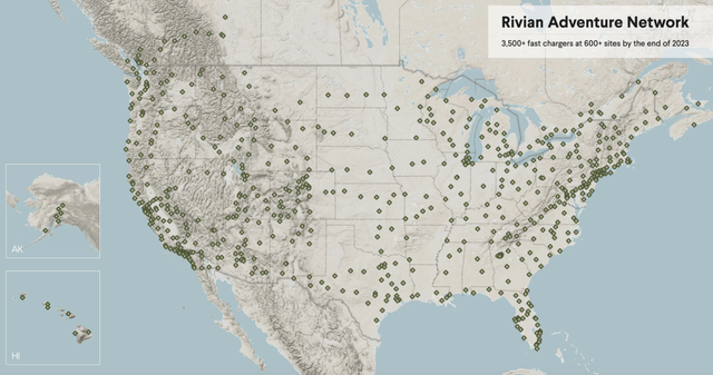 리비안 충전소 계획