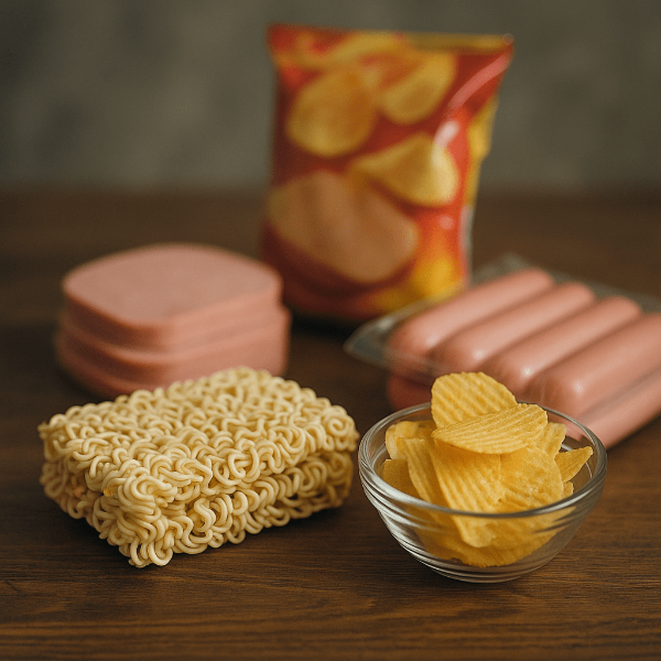 붓기를 유발하는 인스턴트 식품들