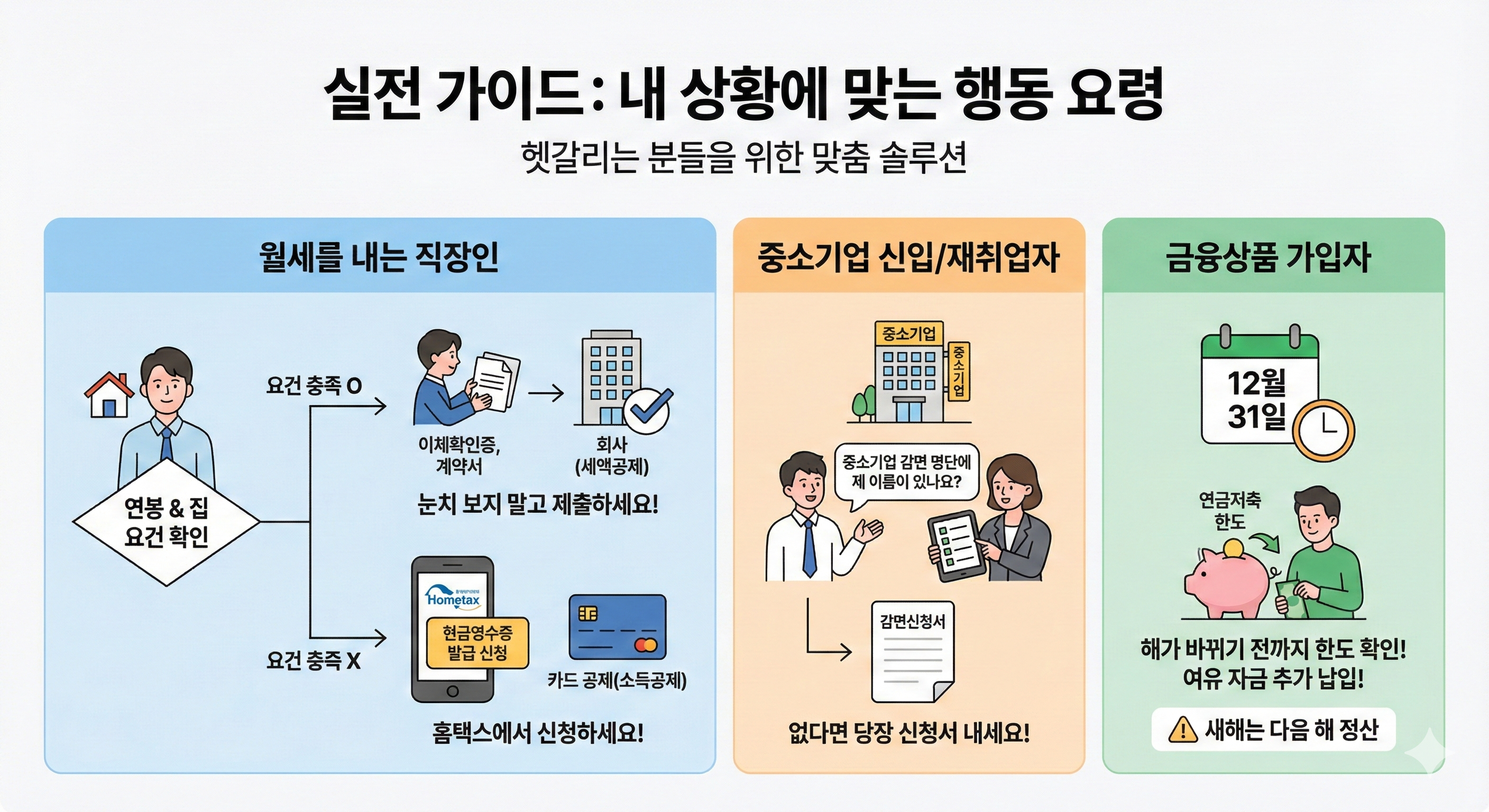 실전 가이드: 내 상황에 맞는 행동 요령