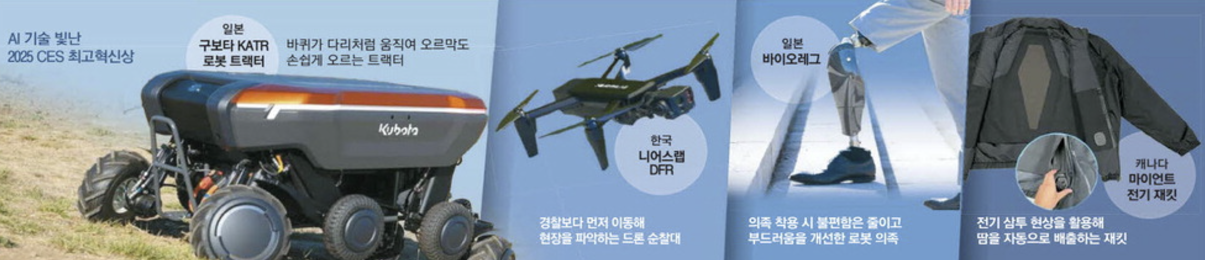 2025 CES 최고혁신상 (출처 : 매일경제)