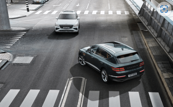 GV 80 쿠페 교차로 차량 감지