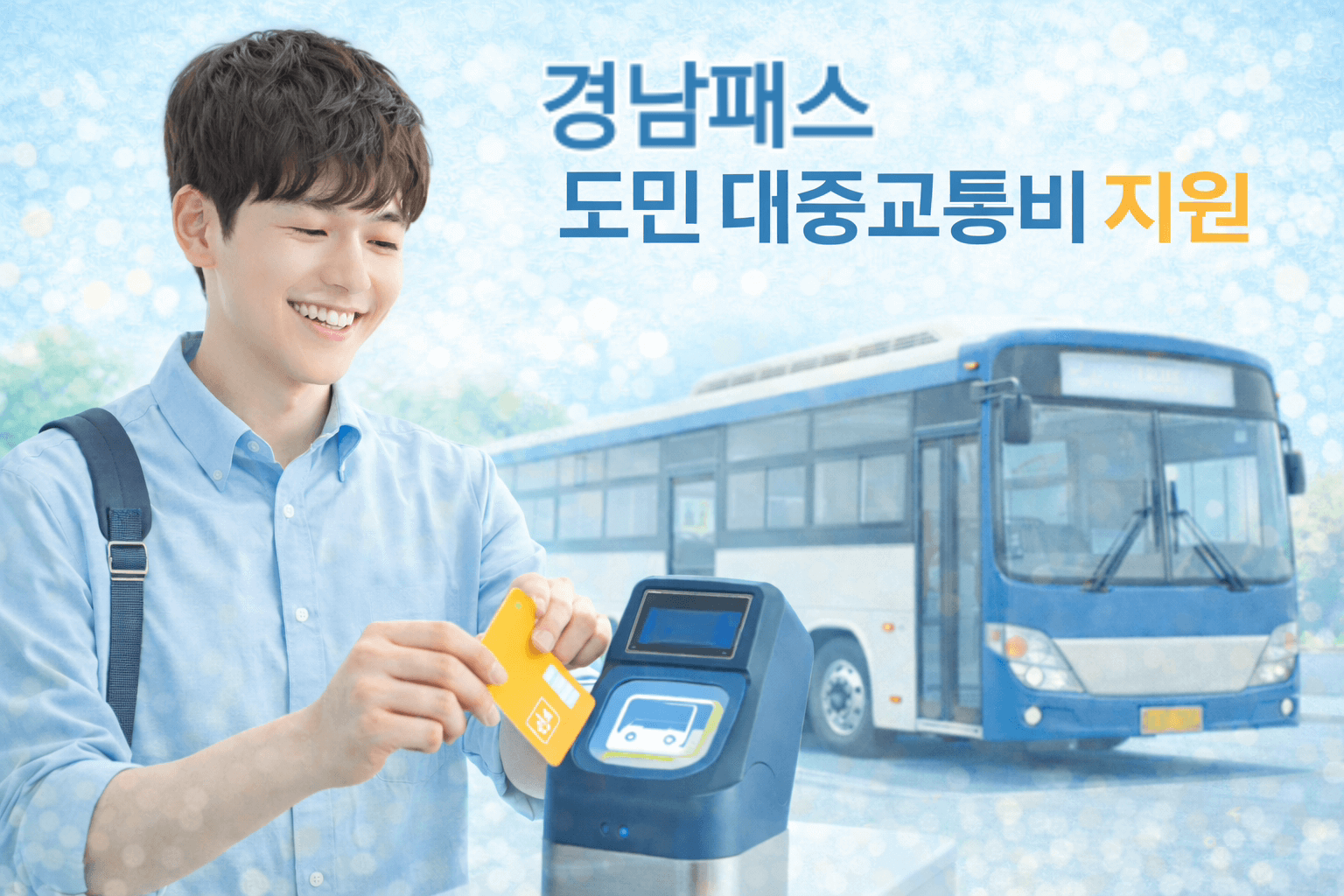 경남패스 도민 대중교통비 지원