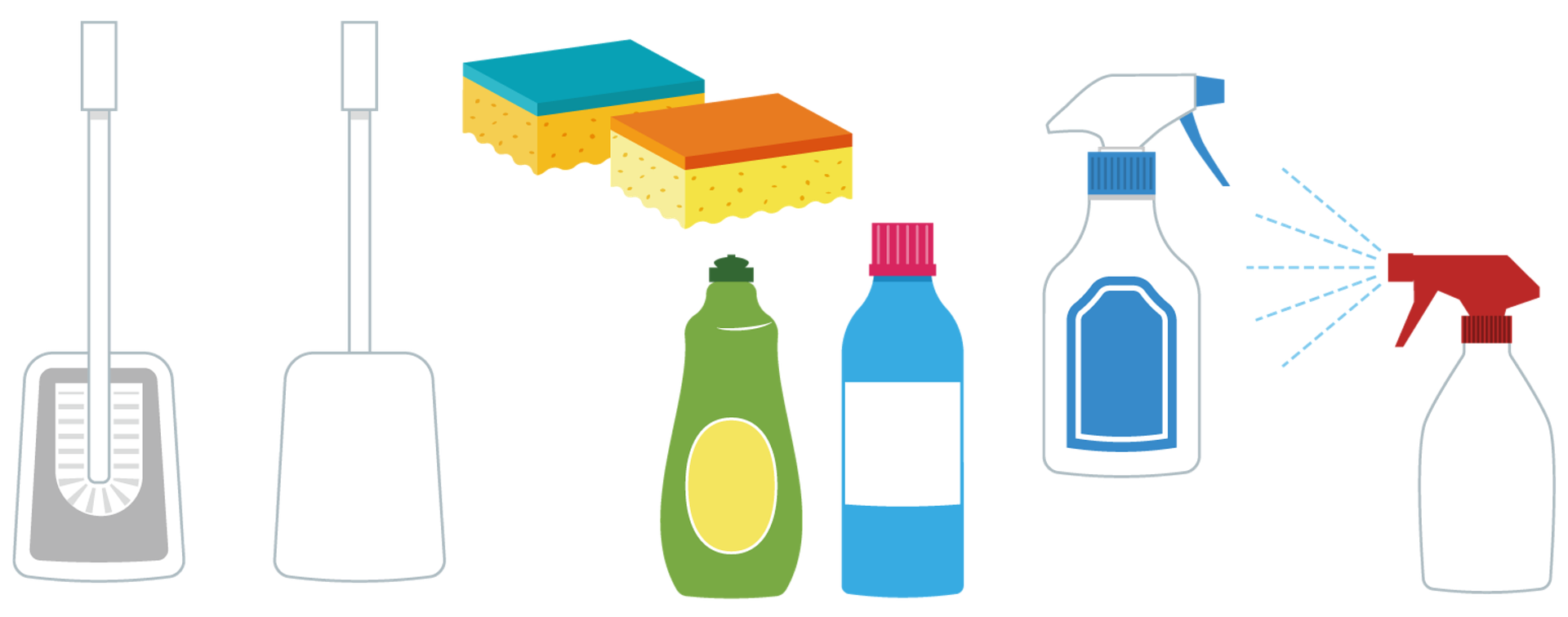 곰팡이 제거제와 욕실 세정제, 보관 기간과 교체 시점