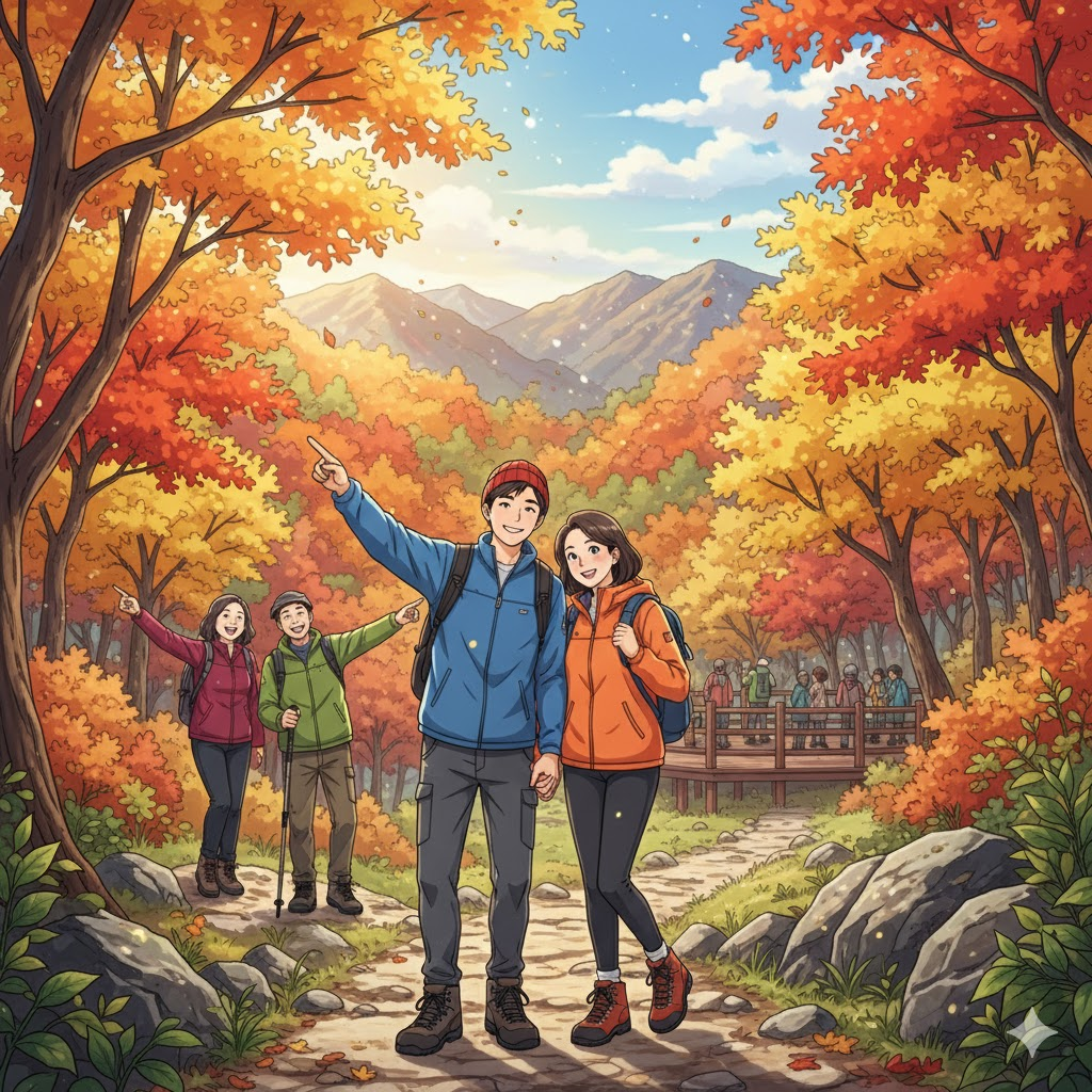 대한민국단풍 단풍여행 가을여행 단풍명소 2025단풍시기