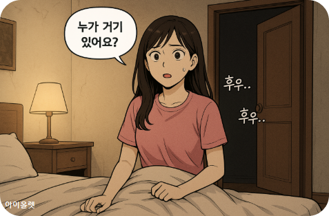 두 번째 밤 – "누가 거기 있어요?"
