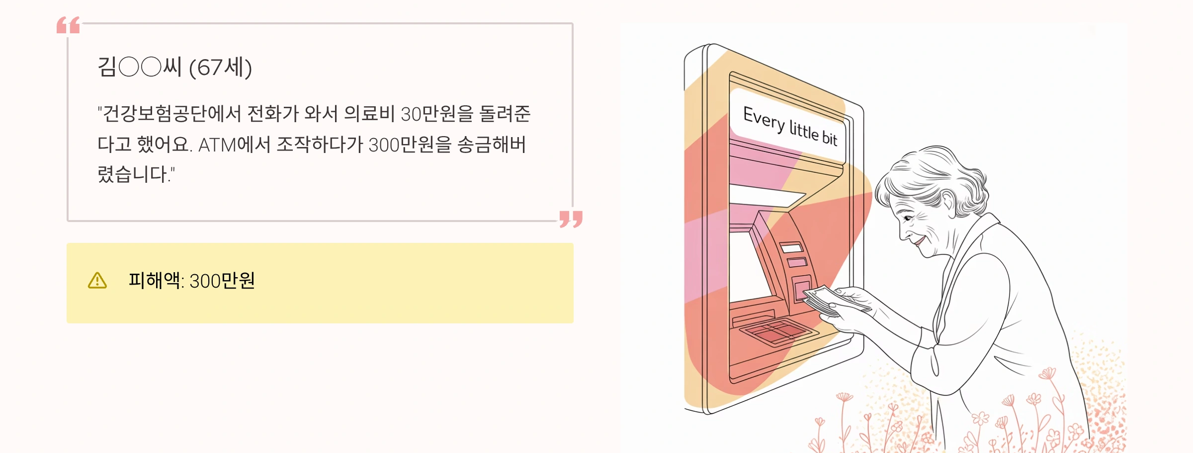 보이스피싱 사기 피해사례