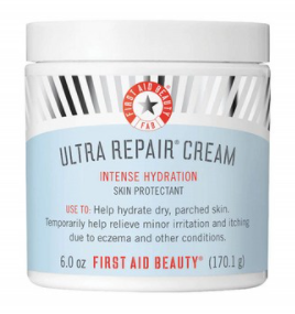 First Aid Beauty 퍼스트 에이드 뷰티 울트라 리페어 크림 인텐스 하이드레이션 모이스춰라이저 6oz(170.1g)