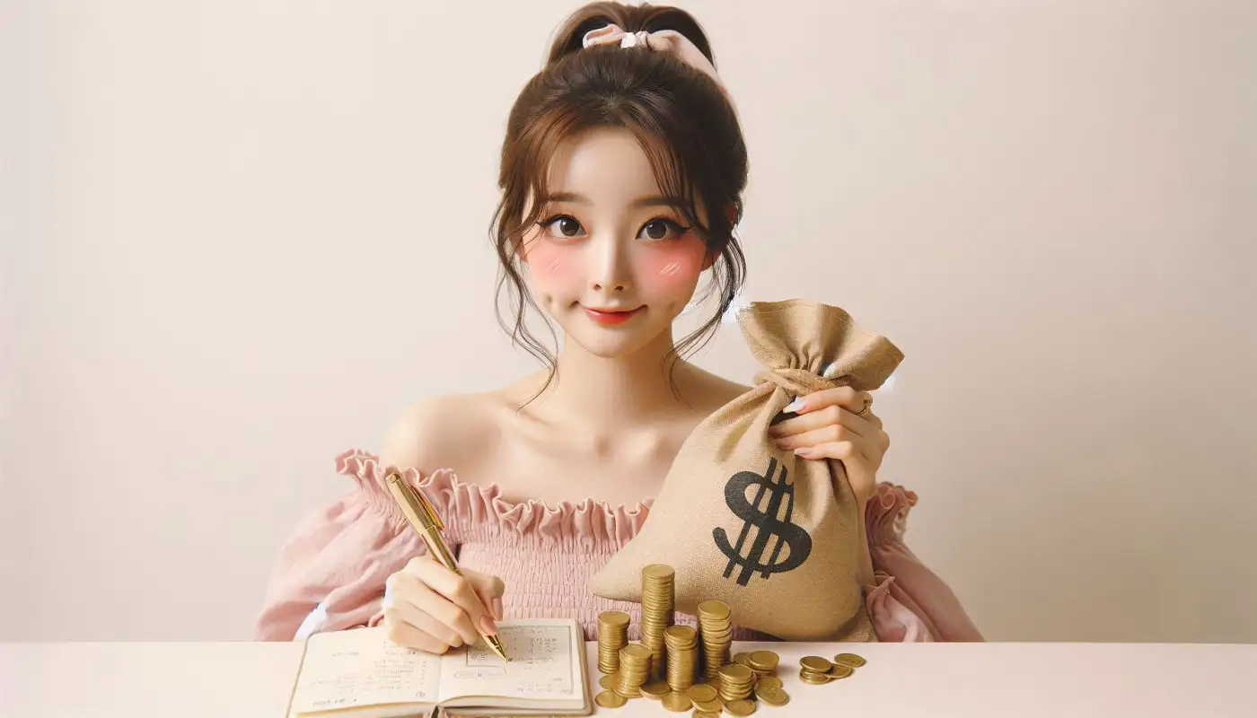 재테크-종류를-알아보고-자산관리하는-여성의-모습