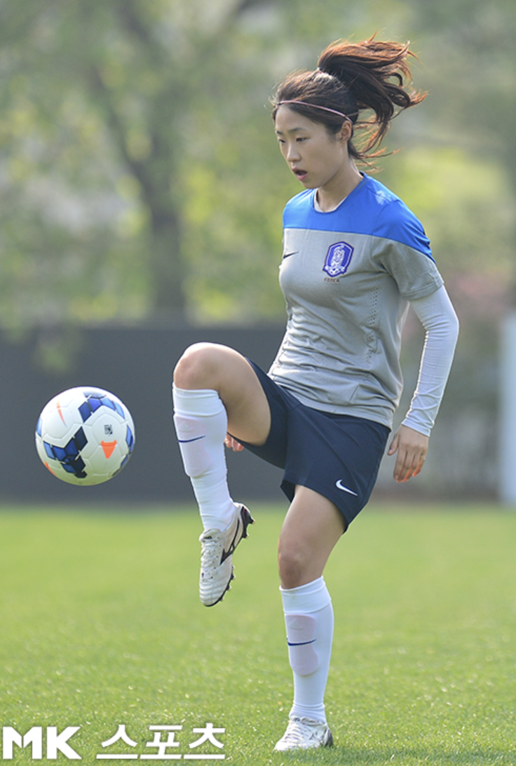 이영주 대표팀 훈련