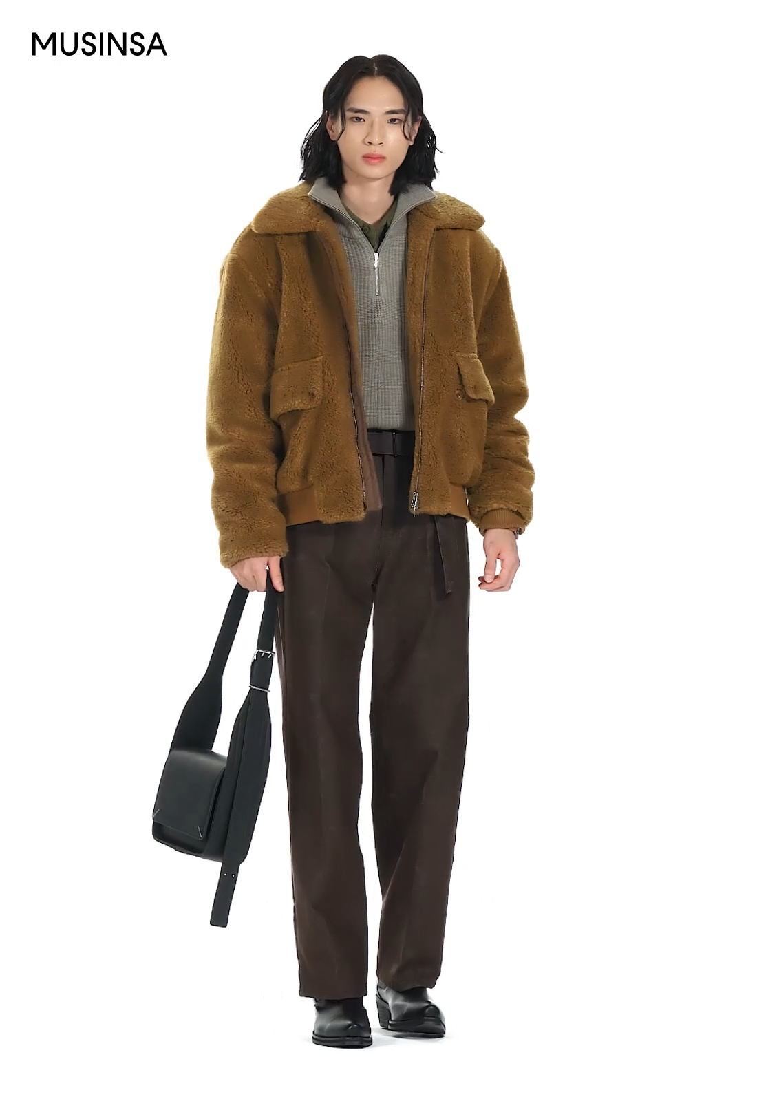 하이-웨이스트-팬츠-댄디-룩