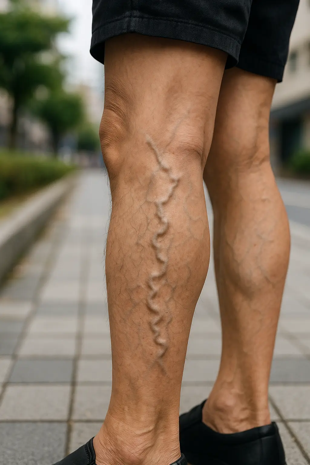 하지정맥류 다리