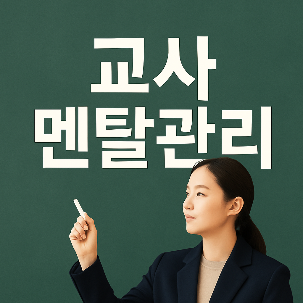 [교사 멘탈관리] 퇴근 후에도 머릿속이 복잡하다면, 이 루틴 해보세요