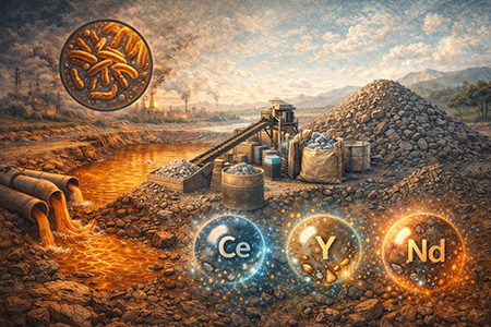 광산 폐기물 재활용