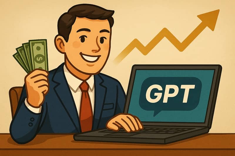 AI 면접 도구 개발로 성공한 이미지