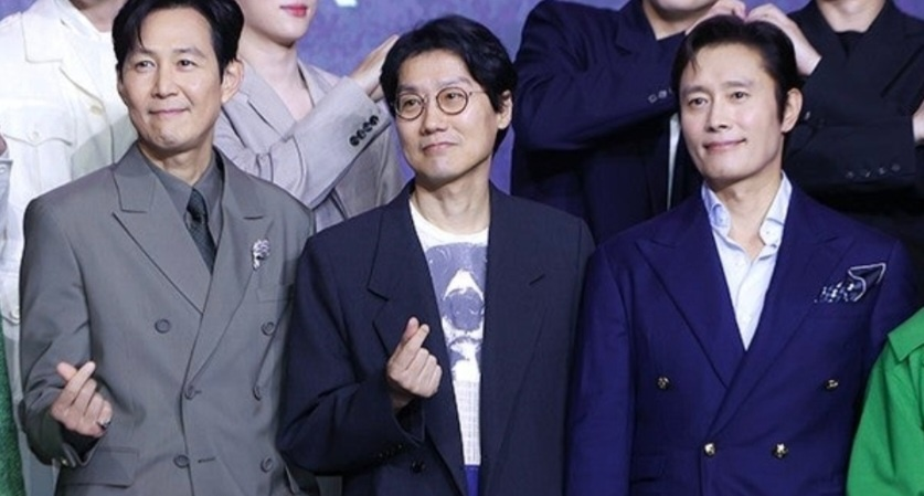 이정재배우 황동혁 감독 이병현 배우 사진 이미지