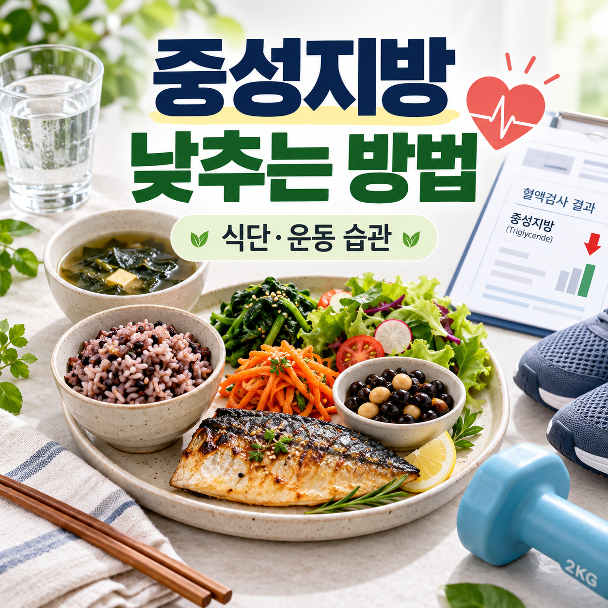 중성지방 낮추는 방법