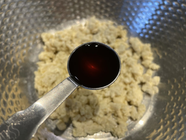 쑥갓 두부무침 양념 - 간장