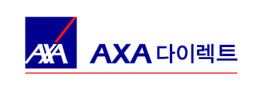 AXA손해보험 인터넷 자동차보험료 비교견적 사이트 로고
