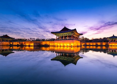 동궁과 월지 예전 안압지 사진 경주여행추천