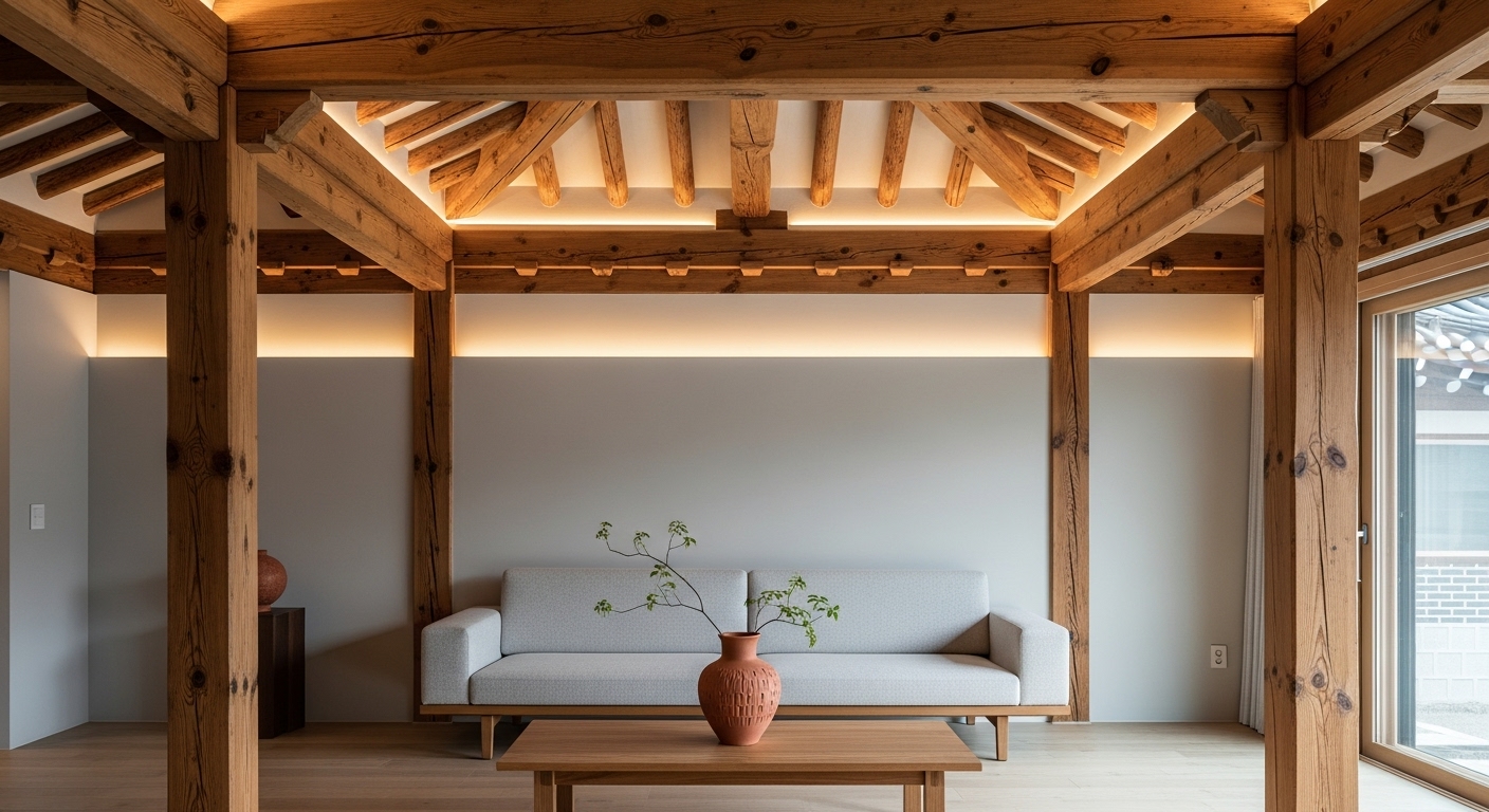 한옥 실내 디자인 사진