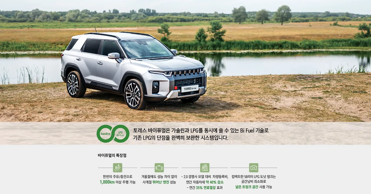 토레스 하리브리드 특징