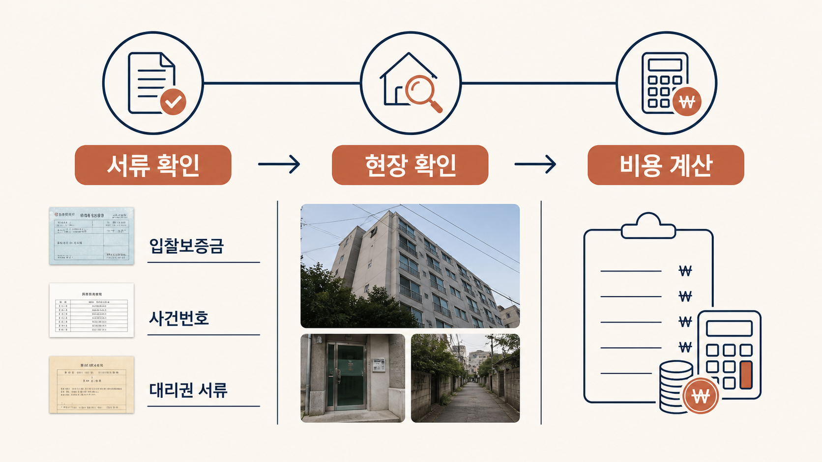 입찰보증금부터 대리권 서류까지의 경매 검토 순서