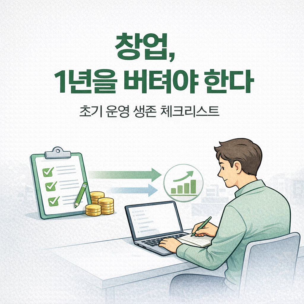 창업 1년 버텨야 한다