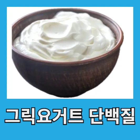 그릭요거트 단백질 함량