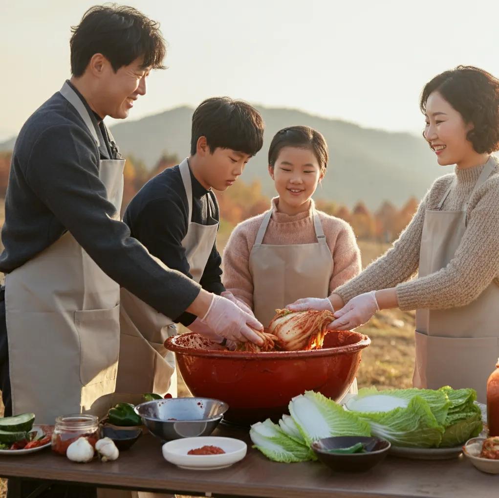 진부김장축제에서-김장체험하는-한국가족01